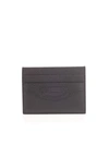 BALENCIAGA FLAT CARD HOLDER IN BLACK