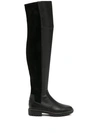 TORY BURCH KNEE-LENGTH ELASTICATED PANEL BOOTS