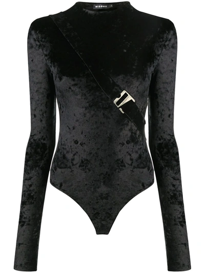 Misbhv 'hooked' Bodysuit In Black