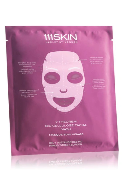 111skin Y Theorem Bio Cellulose Facial Mask Box 5 X 23ml In Colourless