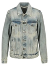 PALM ANGELS PALM ANGELS OVER LOGO DENIM JACKET