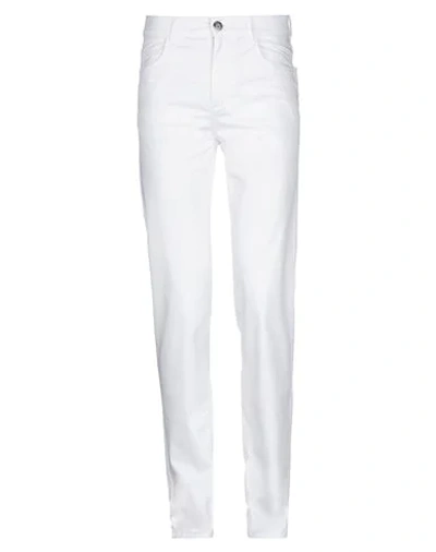 Trussardi Jeans Pants In White