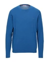 Sun 68 Sweaters In Bright Blue