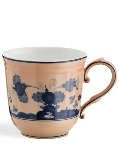 Richard Ginori Oriente Italiano Porcelain Mug In Pink