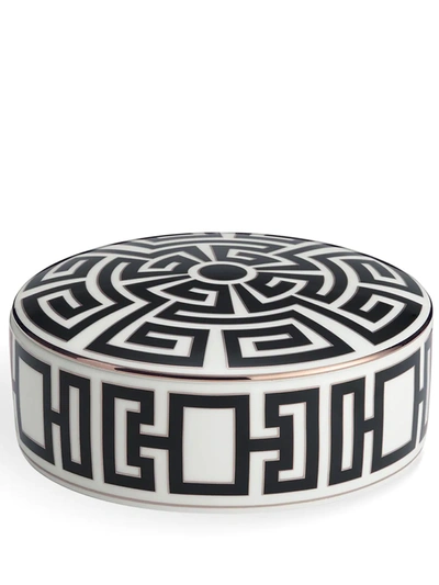 Richard Ginori Labirinto Trinket Box (13cm) In Black