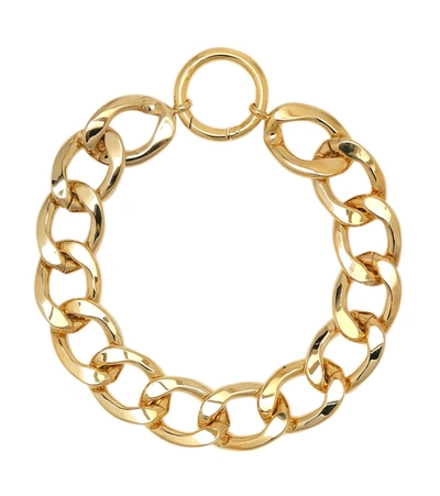 Mm6 Maison Margiela Chunky Chain Necklace In Gold