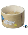 TOUCHCAT 'CLAW-VER NEST' ROUNDED SCRATCHING CAT BED WITH TEASER TOY