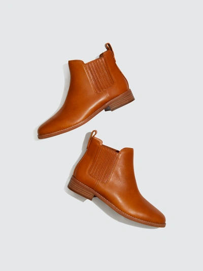 Madewell Ainsley Chelsea Boot In Brown