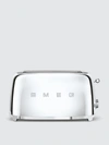 Smeg - Verified Partner Smeg 4-slice Toaster In Chrome