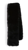 ADRIENNE LANDAU FAUX FUR SCARF,ADRIE20199