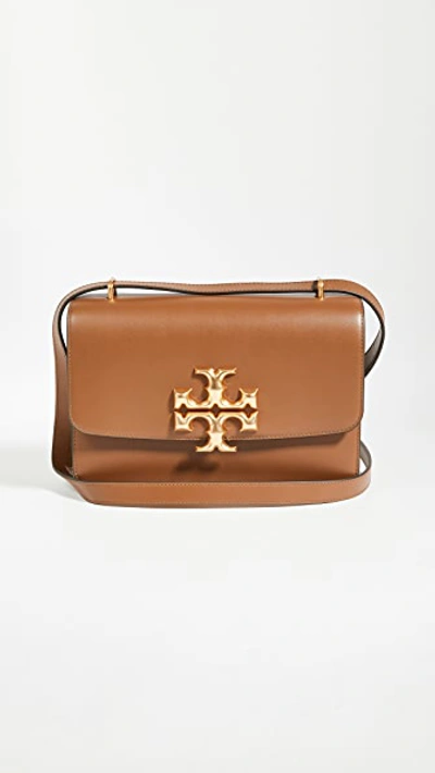 Tory Burch Eleanor Convertible Shoulder Bag In Moose