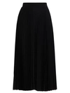 CO Elastic-Waist Pleated Skirt