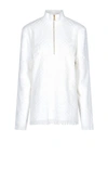 MARINE SERRE MARINE SERRE WOMEN'S WHITE COTTON jumper,TU02183 S