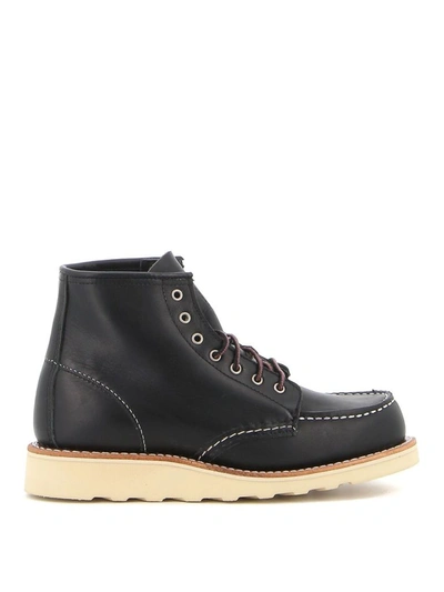 Red Wing 6-inch Classic Moc Boot Black Prairie