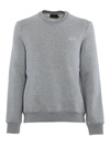 ERMENEGILDO ZEGNA ERMENEGILDO ZEGNA MEN'S GREY COTTON SWEATSHIRT,N6ML00990052 S