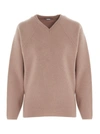 STELLA MCCARTNEY STELLA MCCARTNEY WOMEN'S BEIGE SWEATER,602190S22212700 40