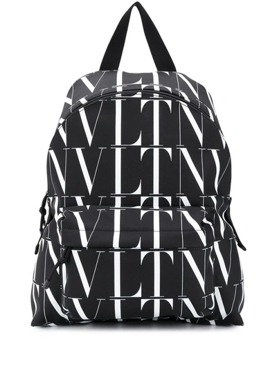 Valentino Garavani Vltn Times Backpack In Black