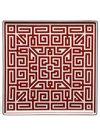 Richard Ginori Labirinto Square Plate (30cm) In Red