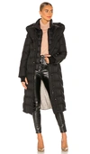 Soia & Kyo Talyse Water Repellent Down Puffer Coat With Bib In Black