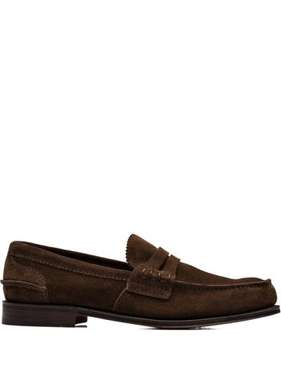 Church's Pembrey Rodeo Loafers In Brown