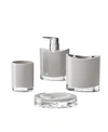 IMMANUEL OPTIC 4 PIECE BATHROOM ACCESSORY SET BEDDING