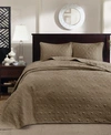 Madison Park Quebec Quilted 3-pc. Bedspread Set, King In Mocha