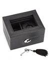Royce New York Smart Watch Charging Box In Black