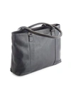 ROYCE NEW YORK LEATHER LAPTOP TOTE,0400013093068