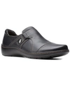 Clarks Collection Women's Cora Poppy Shoes Women's Shoes In Black Leather