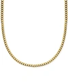 ITALIAN GOLD 30" CURB LINK CHAIN NECKLACE (3-1/6MM) IN SOLID 14K GOLD