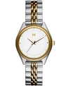 Mvmt Women's Rise Mini Two-tone Stainless Steel Bracelet Watch 30mm In Silver