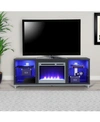 AMERIWOOD HOME NORTON 70 INCH FIREPLACE TV STAND