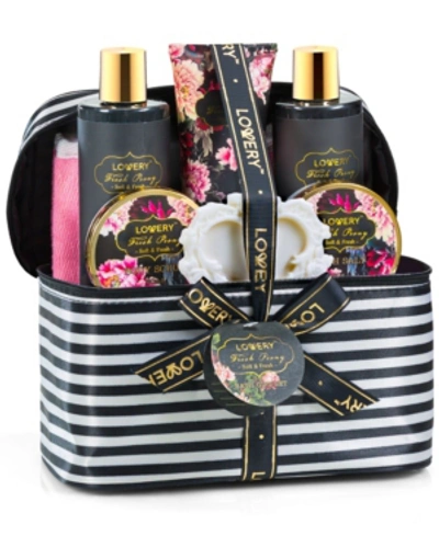 Lovery Peony Body Care 9 Piece Gift Set