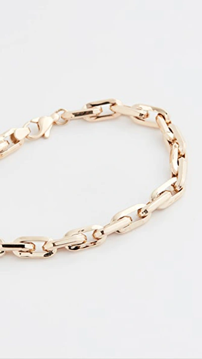 Adina Reyter 14k Thick Cable Chain Bracelet In Yellow Gold