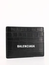 BALENCIAGA CASH CARD HOLDER BLACK