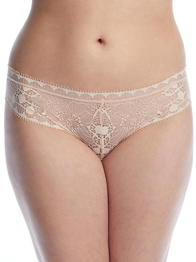 Chantelle Daylight Lace Tanga Panties In Nude Blush