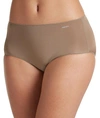 Jockey No Panty Line Promise Hip Brief Underwear 1372, Extended Sizes In Deep Beige