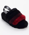 Ugg Fluff Yeah Slides In Black Multi