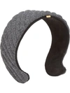 FENDI QUILTED HEADBAND