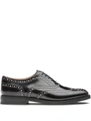 CHURCH'S BURWOOD POLISHED STUDDED BROGUES