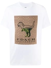 COACH DINOSAUR-PRINT T-SHIRT