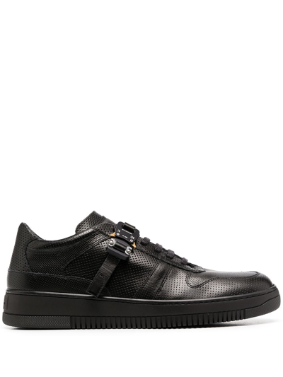 Alyx Rollercoaster-buckle Trainers In Black