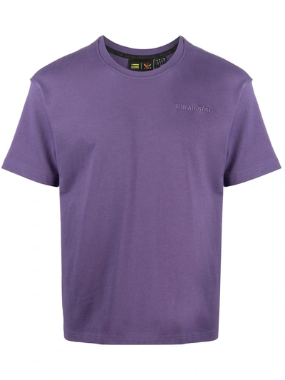 Adidas Originals By Pharrell Williams Gender Neutral Basic T-shirt In Purple