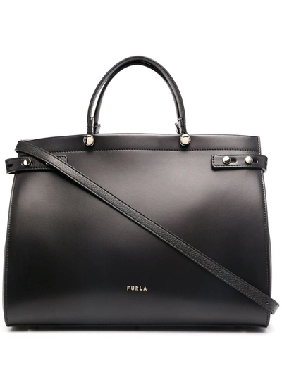 Furla Lady 中号手提包 In Black