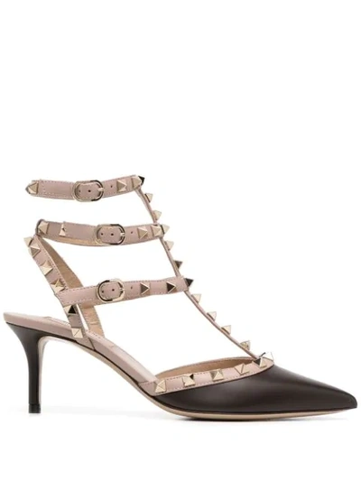 VALENTINO GARAVANI CAGED ROCKSTUD 65MM PUMPS