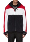 Aztech Mountain 'ajax' Multi Panel Waterproof Hood Jacket In Multi-colour