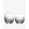 WATERFORD WATERFORD ENIS CRYSTAL WINE GLASSES SET OF TWO,42018874