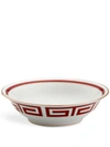 Richard Ginori Labirinto Fruit Bowls (set Of 2) In Red