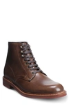 Allen Edmonds Higgins Mill Plain Toe Boot In Natural
