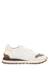 Brunello Cucinelli Multicolor Precious Band Insert Sneakers In Multicolor